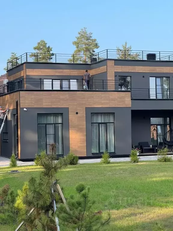 Коттедж в Ленинградская область, Выборгский район, Первомайское с/пос, ... - Фото 2