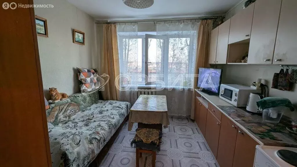 Квартира-студия: Тюмень, Станционная улица, 14А (15 м) - Фото 1