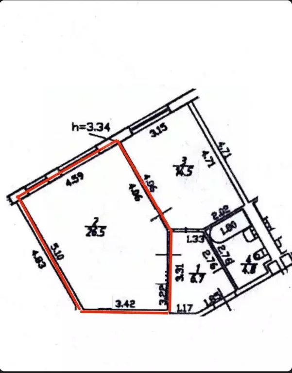 Офис в Санкт-Петербург ул. Большая Зеленина, 24 (30 м) - Фото 2