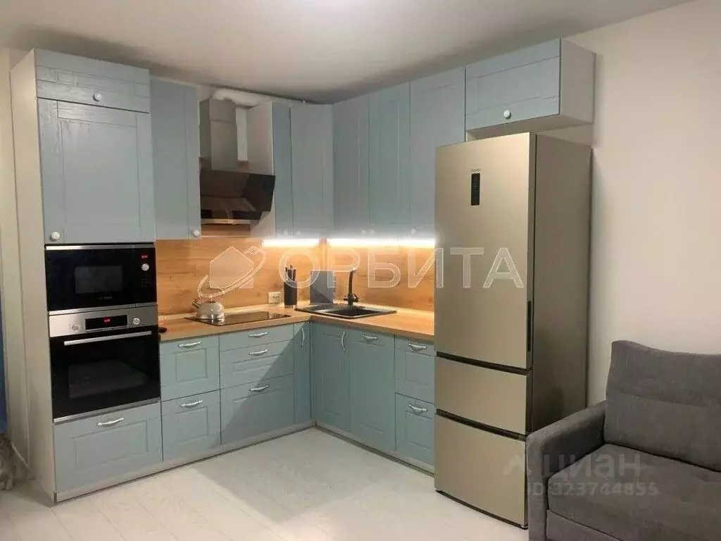 1-к кв. Тюменская область, Тюмень ул. Ю.-Р.Г. Эрвье, 38 (44.2 м) - Фото 1