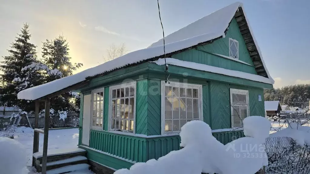 Дом в Ленинградская область, Киришский район, Будогощь пгт, Ракитино ... - Фото 1