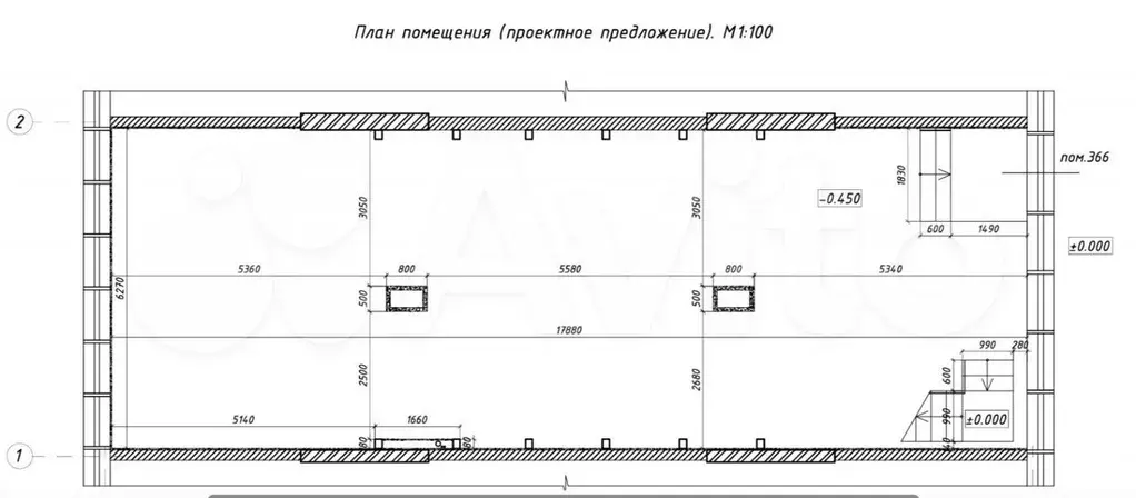 Помещение свободного назначения - Фото 1