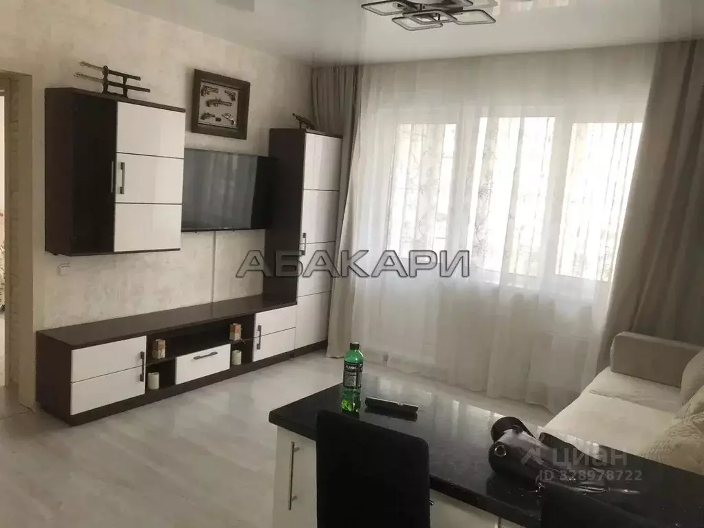 2-к кв. Красноярский край, Красноярск наб. Ярыгинская, 15 (42.0 м) - Фото 1