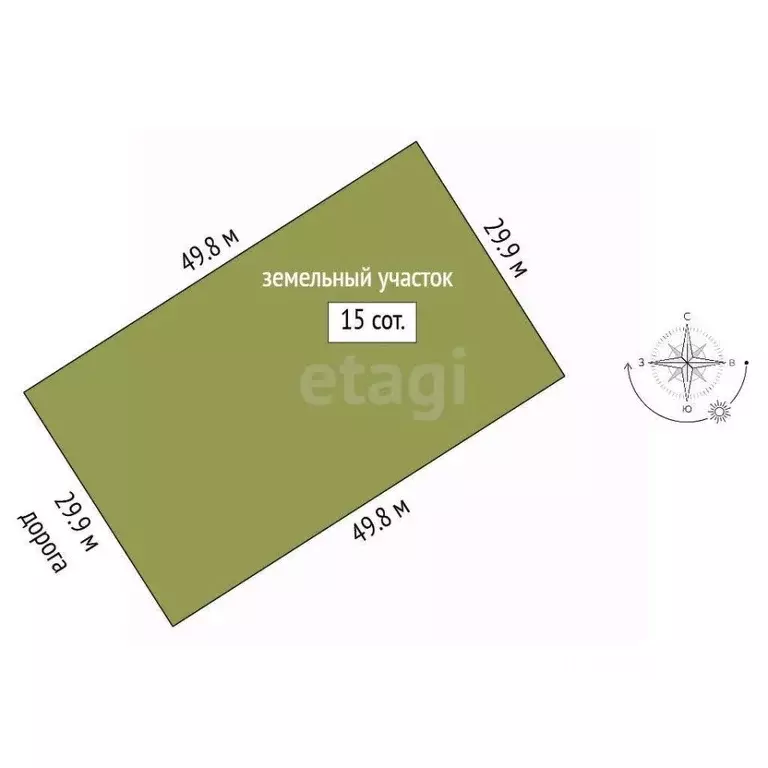 Участок в Камчатский край, Елизовский муниципальный округ, с. Сосновка ... - Фото 2