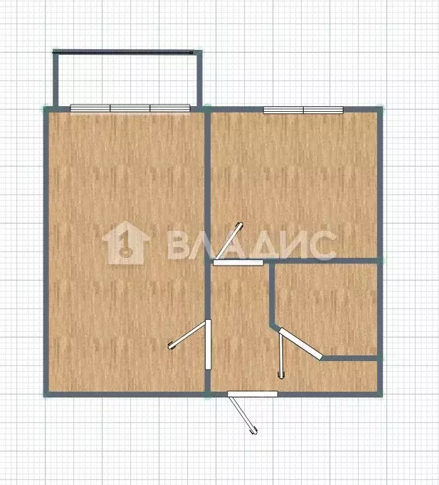 1-к кв. Пензенская область, Пенза ул. Толстого, 38 (29.2 м) - Фото 2