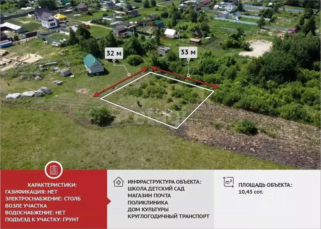 Участок в Тюменская область, Тюменский муниципальный округ, ... - Фото 1