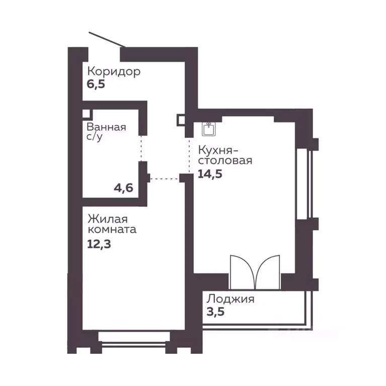 1-к кв. Свердловская область, Екатеринбург Уралмаш жилрайон, Голос ... - Фото 1