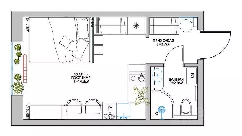 Студия Татарстан, Казань Индустриальная ул., 15 (17.3 м) - Фото 2