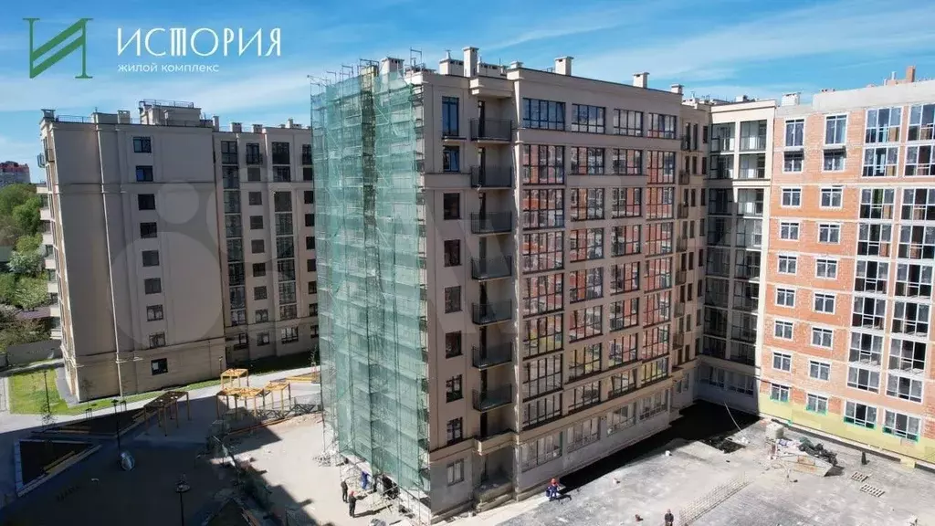 1-к. квартира, 49,8 м, 2/2 эт. - Фото 0