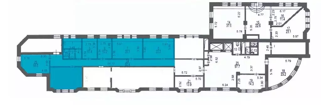 Офис в Москва ул. Щепкина, 29 (171 м) - Фото 2