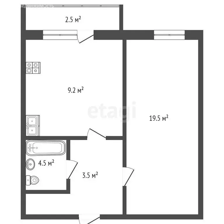 1-комнатная квартира: Севастополь, проспект Победы, 21А/3 (36.7 м) - Фото 0