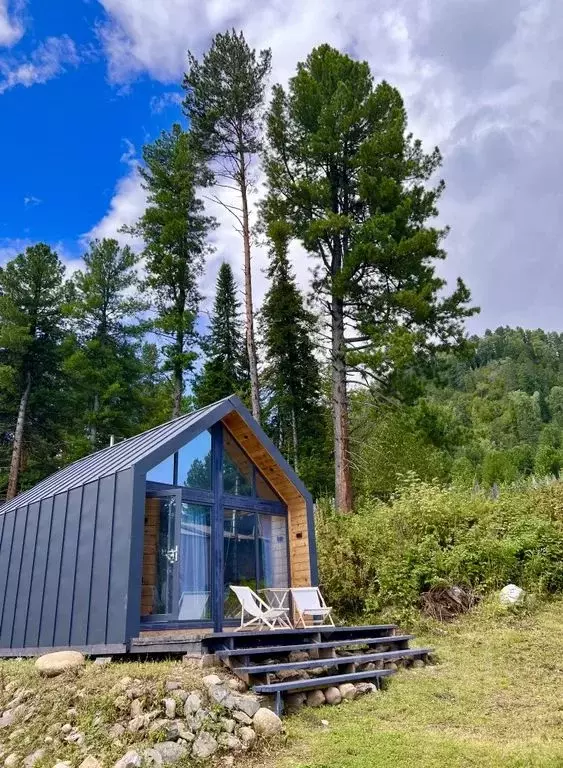 Дом в Алтай, Турочакский район, с. Артыбаш пер. Подгорный, 15 (35 м) - Фото 1