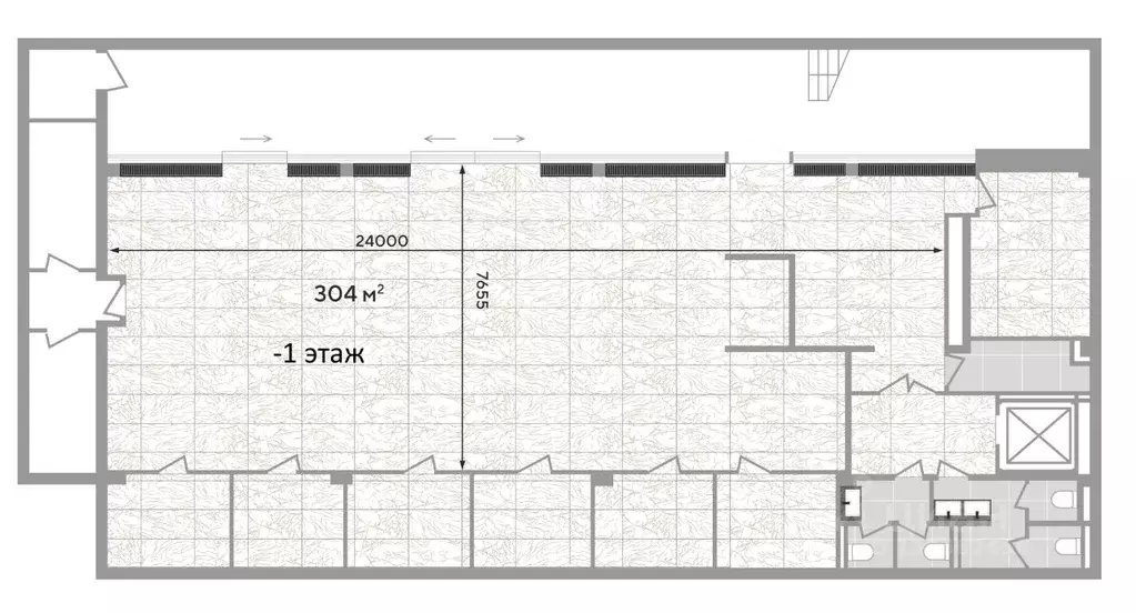 Помещение свободного назначения в Москва ул. Зорге, 9Ак1 (854 м) - Фото 1