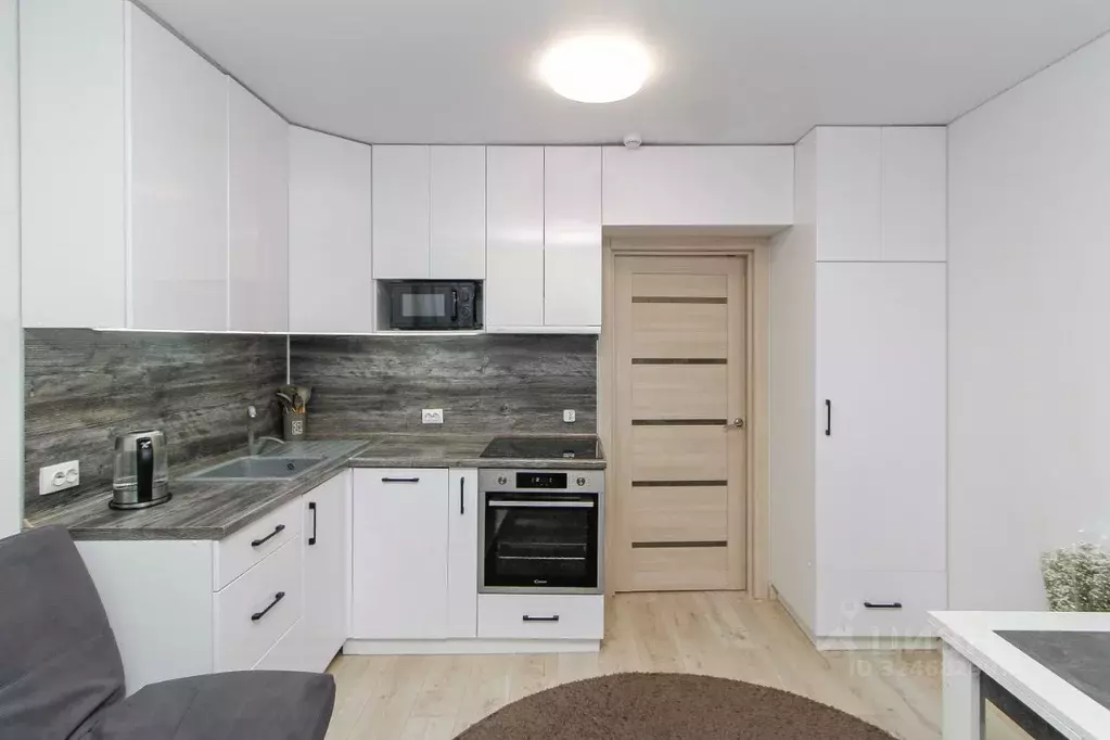 Студия Тюменская область, Тюмень ул. Первооткрывателей, 6 (20.5 м) - Фото 1