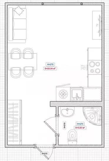 Студия Пензенская область, Пензенский район, Засечный сельсовет, с. ... - Фото 2