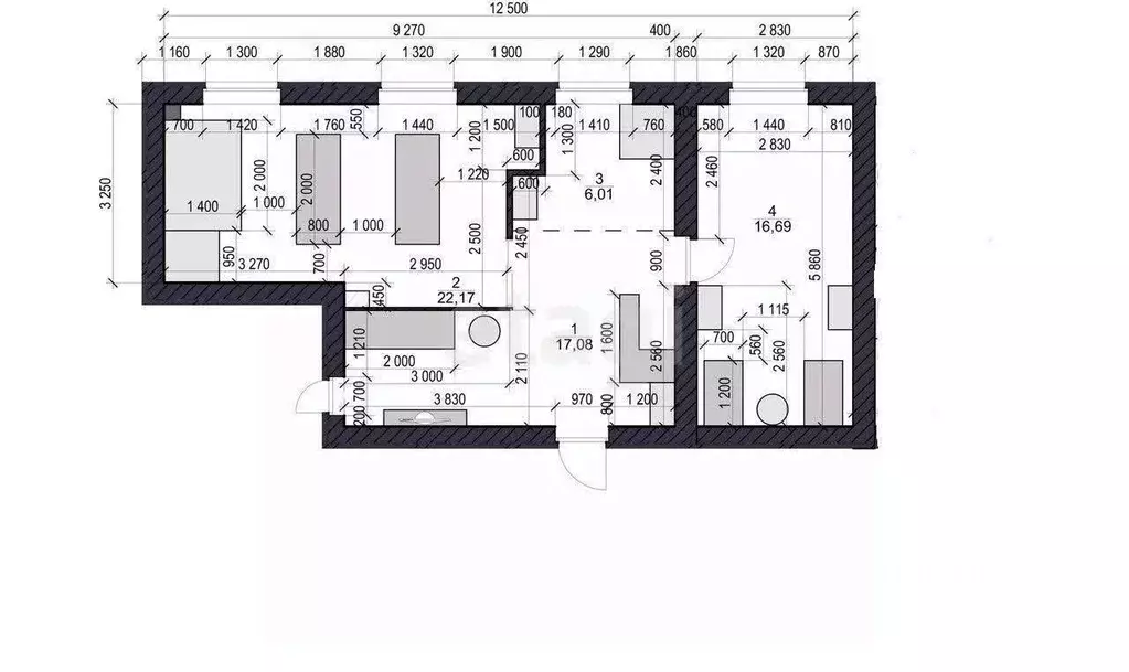 Помещение свободного назначения в Белгородская область, Белгород ул. ... - Фото 2