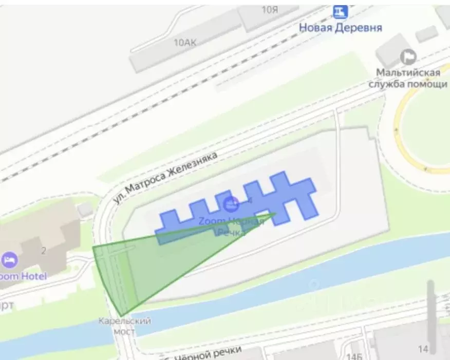 Студия Санкт-Петербург Коломяжский просп., 4 (22.8 м) - Фото 2
