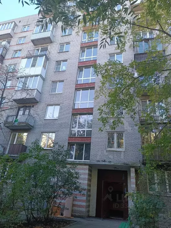 2-к кв. Санкт-Петербург Белградская ул., 18 (45.9 м) - Фото 2