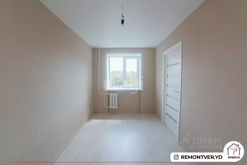 2-к кв. Тверская область, Тверь ул. Фадеева, 28к2 (42.9 м) - Фото 1