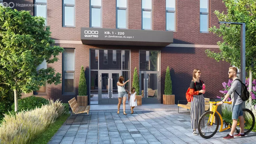 1-комнатная квартира: Тюмень, Дамбовская улица, 25к1 (33.4 м) - Фото 2