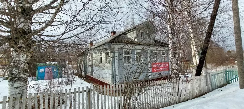 Дом в Архангельская область, Холмогорский муниципальный округ, деревня ... - Фото 1