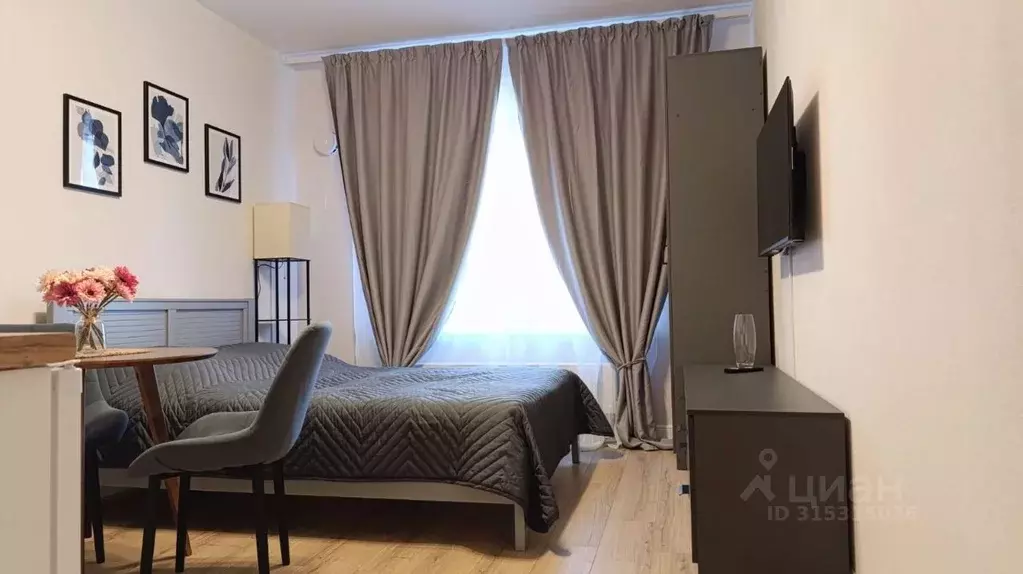 Студия Санкт-Петербург просп. Крузенштерна, 4 (22.0 м) - Фото 0