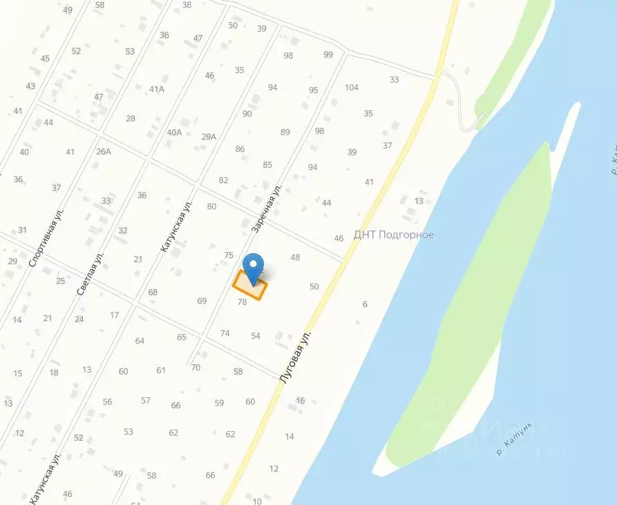 Участок в Алтай, Майминский район, с. Подгорное ул. Заречная, 80 (15.0 ... - Фото 2