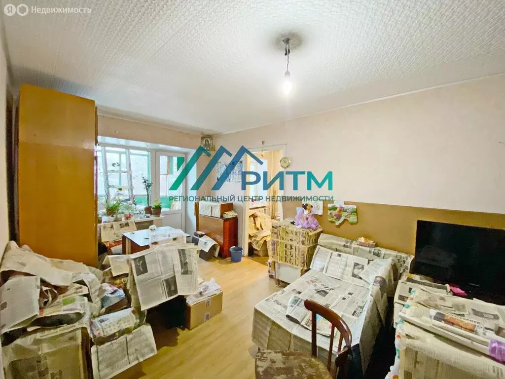 2-комнатная квартира: Пенза, улица Попова, 12 (41 м) - Фото 1