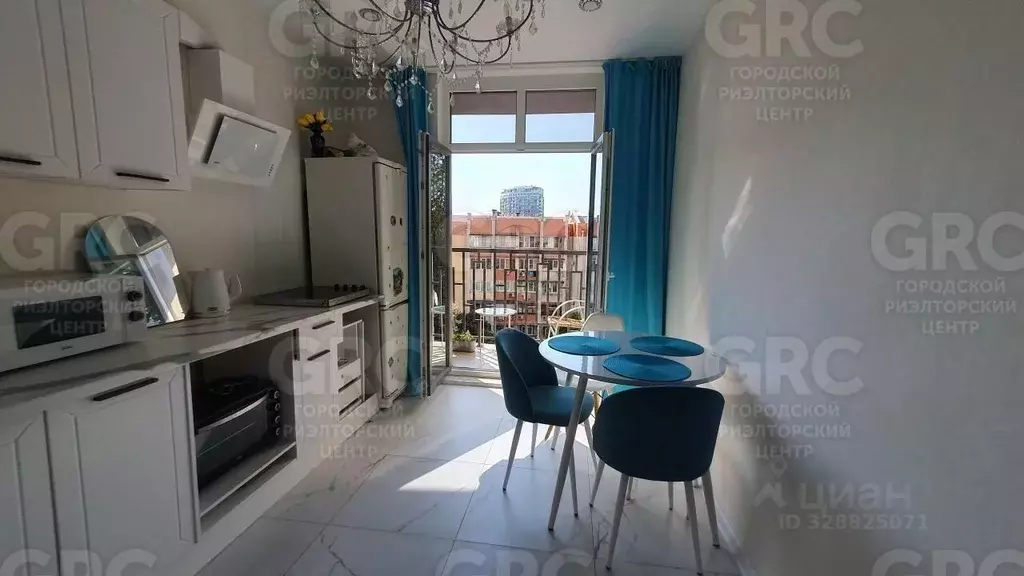 1-к кв. Краснодарский край, Сочи Завокзальный мкр, пер. Трунова, 6к5 ... - Фото 1