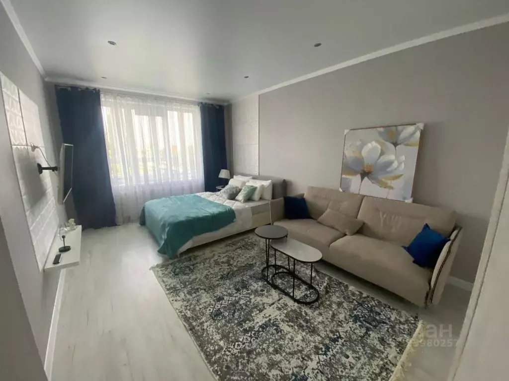 1-к кв. Калининградская область, Калининград ул. Нансена (34.8 м) - Фото 1