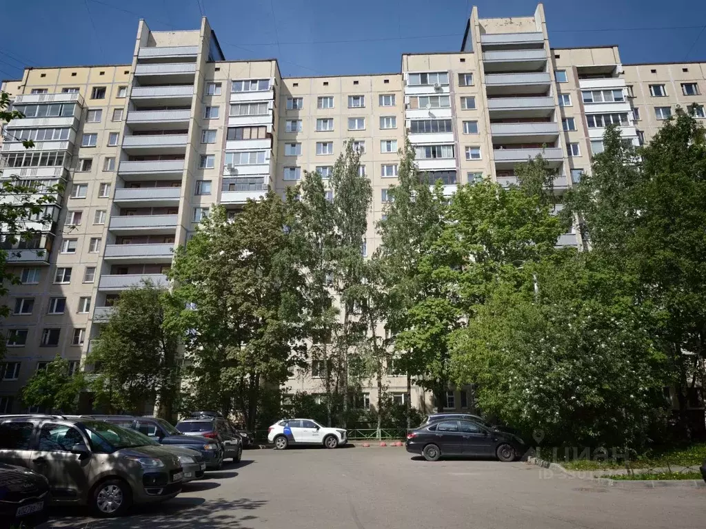 2-к кв. Санкт-Петербург ул. Кржижановского, 3К3 (49.1 м) - Фото 1