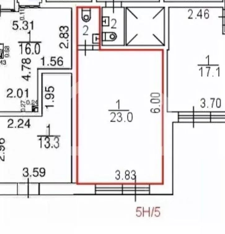 Помещение свободного назначения в Москва Радужная ул., 18 (25 м) - Фото 2
