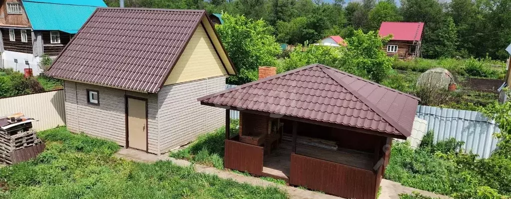 Дом в Башкортостан, Уфимский район, Зубовский сельсовет, Калинка СНТ ... - Фото 1