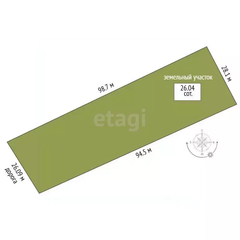 Участок в Смоленская область, Демидовский муниципальный округ, д. ... - Фото 2