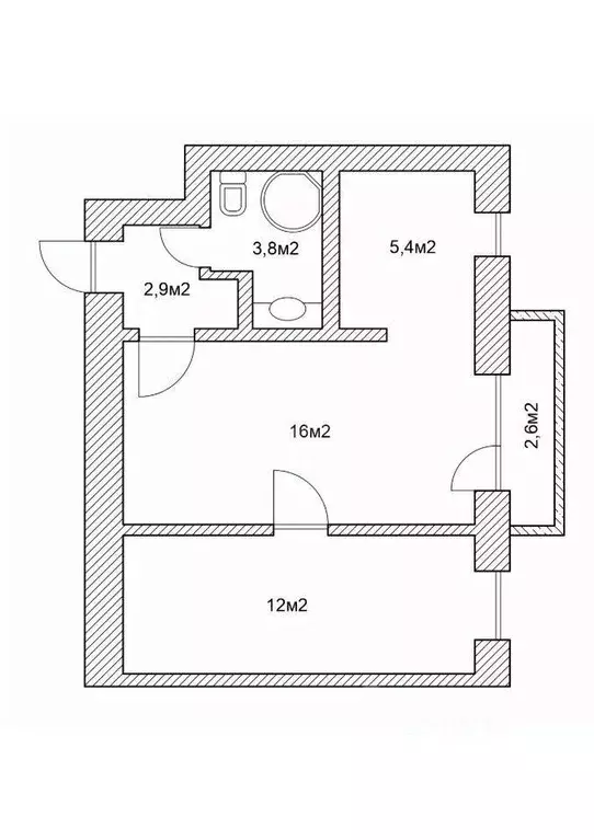 2-к кв. Севастополь ул. Челюскинцев, 32 (42.0 м) - Фото 1