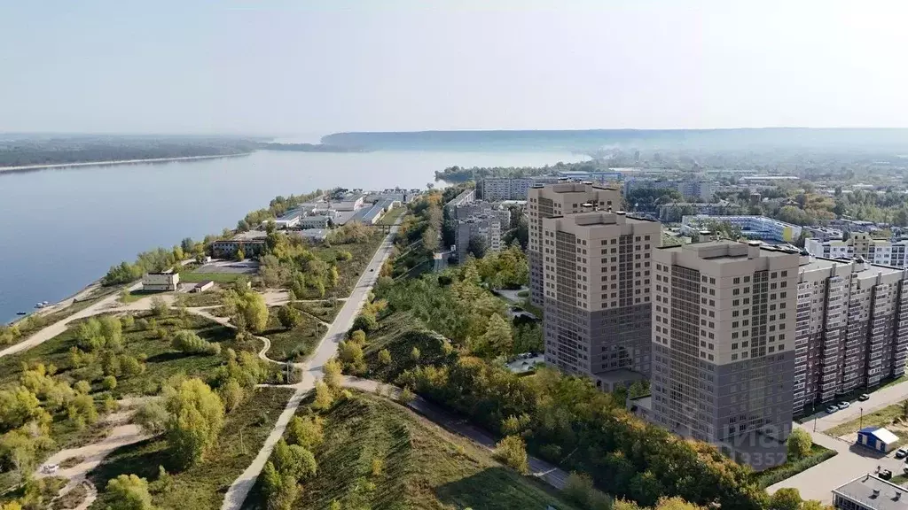 1-к кв. Чувашия, Новочебоксарск бул. Речной, поз7 (35.49 м) - Фото 0