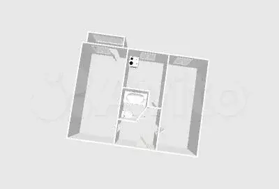 2-к. квартира, 44 м, 5/5 эт. - Фото 1