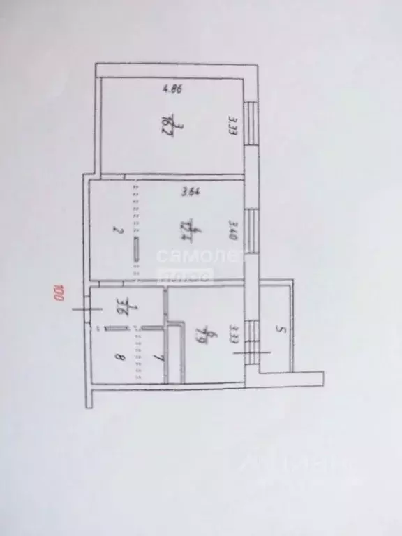 2-к кв. Московская область, Люберцы городской округ, Октябрьский пгт ... - Фото 2
