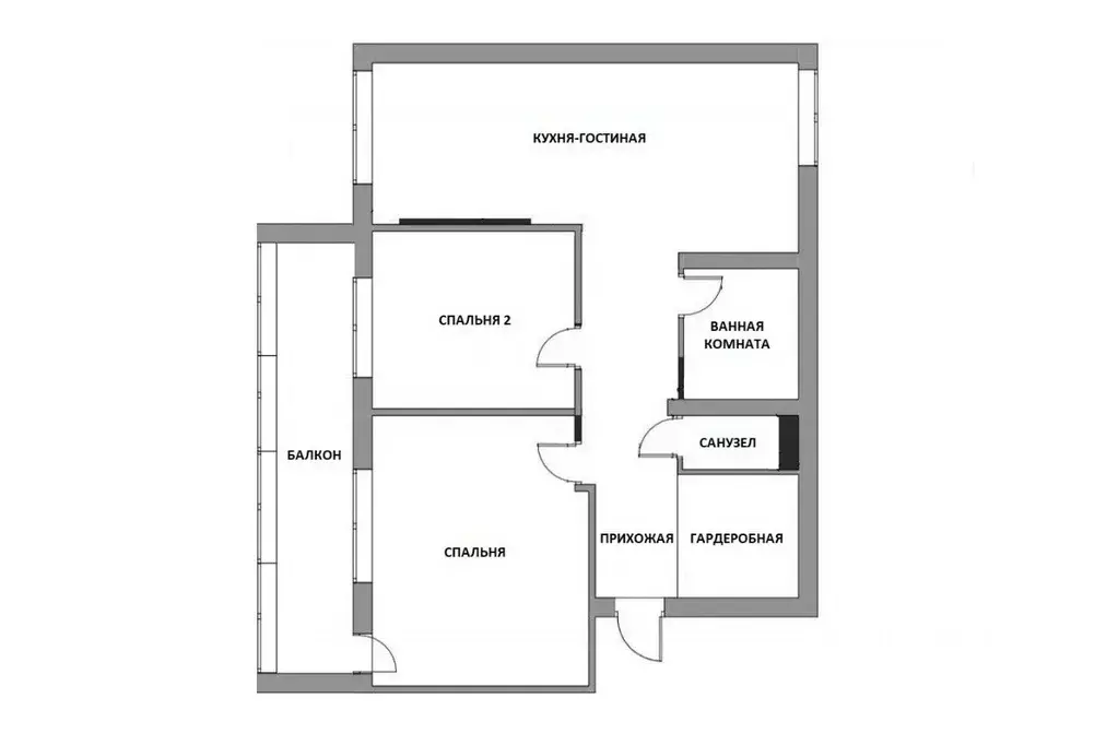 3-к кв. Пермский край, Пермь ш. Космонавтов, 173Б (83.4 м) - Фото 2