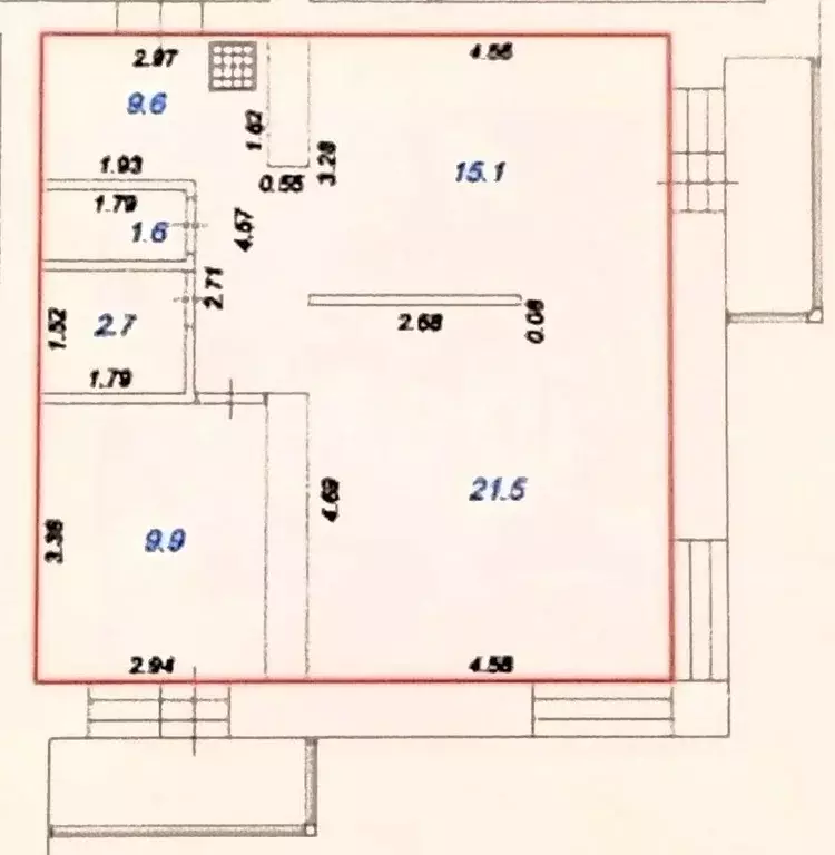 2-к кв. Тверская область, Тверь Бурашевское ш., 62 (66.4 м) - Фото 2