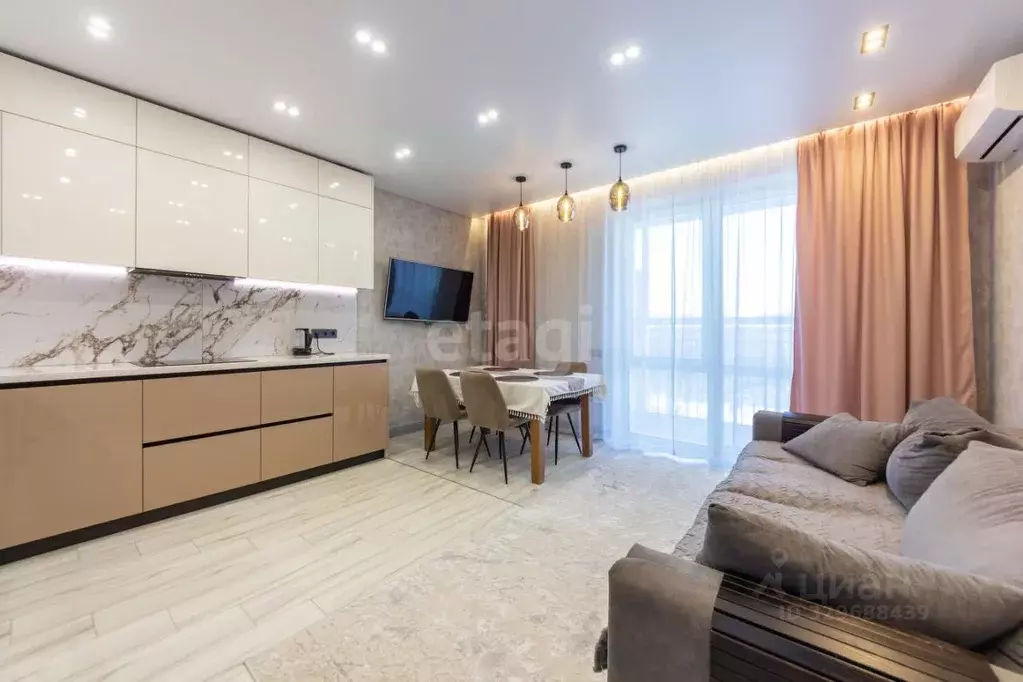 3-к кв. Хабаровский край, Хабаровск Краснореченская ул., 225 (79.7 м) - Фото 1
