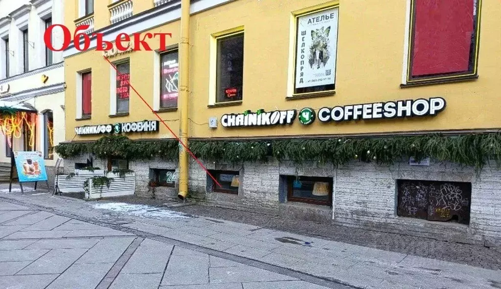 Помещение свободного назначения в Санкт-Петербург 6-я Васильевского ... - Фото 2