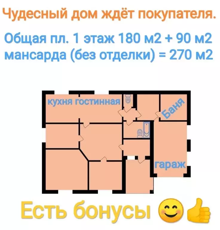 Дом в Нижегородская область, с. Дивеево ул. Маяковского, 15 (270 м) - Фото 1