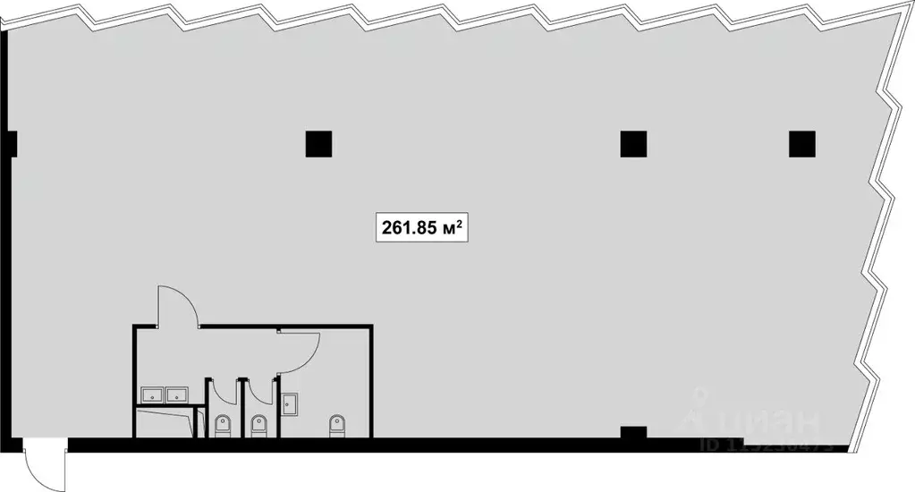 Офис в Москва проезд 17-й Марьиной рощи, 6 (262 м) - Фото 1