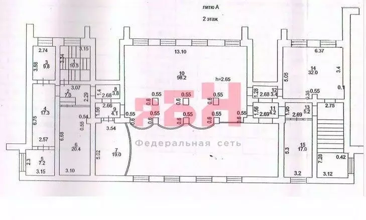 Офис в Ростовская область, Новочеркасск Троицкая пл., 1/119 (300 м) - Фото 2