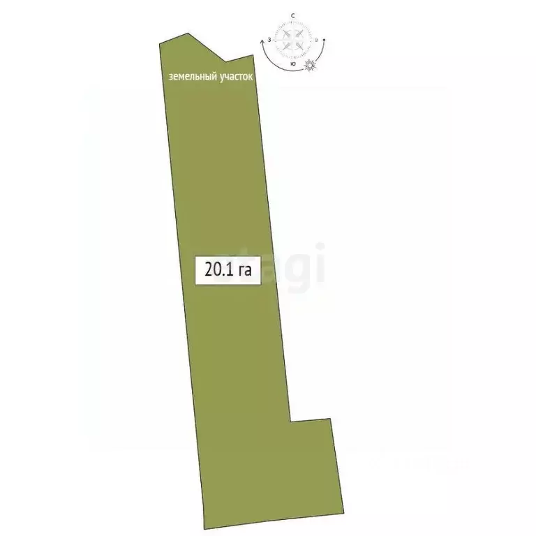 Участок в Новосибирская область, Новосибирск  (2010.0 сот.) - Фото 2