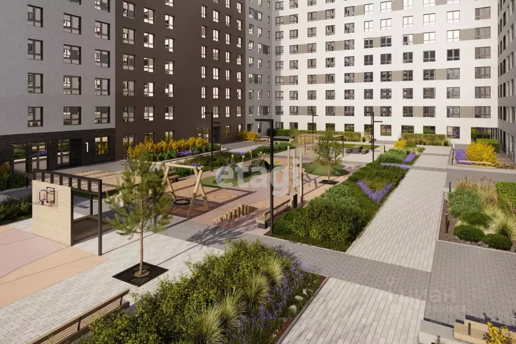 1-к кв. Красноярский край, Красноярск ул. Апрельская, 9А (24.4 м) - Фото 1