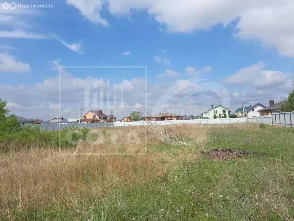 Участок в село Новая Усмань, микрорайон Радуга, Сосновая улица, 14 (10 ... - Фото 1