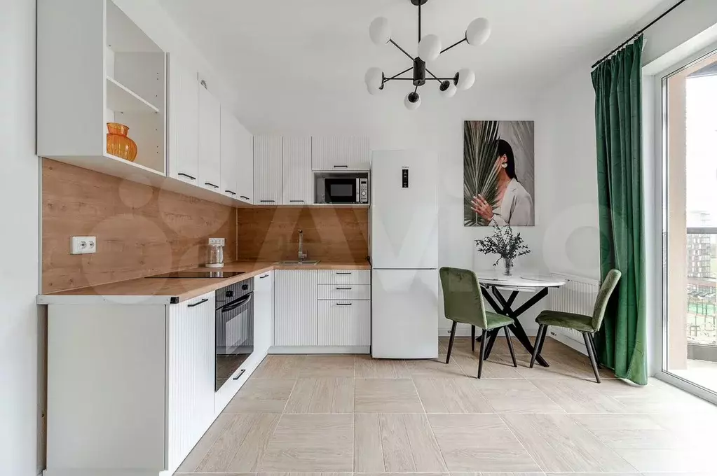 Квартира-студия, 34 м, 8/13 эт. - Фото 1
