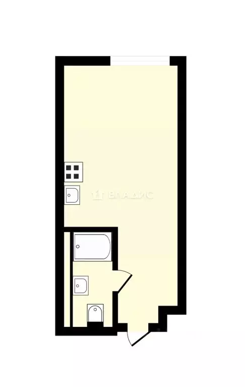 Студия Санкт-Петербург бул. Измайловский, 1к2 (20.0 м) - Фото 2